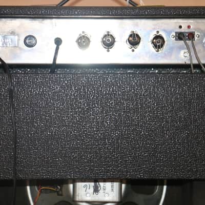 Lafayette By Univox 2x10 Amplifier w/6973 Tubes 1960's Black image 3