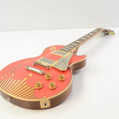 Gibson Custom Shop Les Paul Standard Electric Guitar - Budweiser w/ OHSC Signed image 6