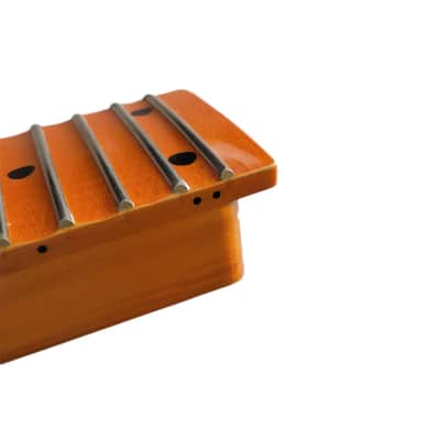 Big Head Full Scalloped Maple Guitar Neck,24-Fret Left hand image 6
