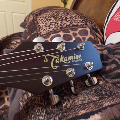 Takamine Takamine EG524SC-NS Guitar Jumbo Acoustic/Electric  Natural Satin image 3