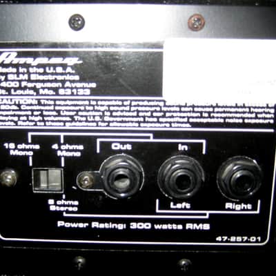 Ampeg V-412BV 4X12 Speaker Cabinet w/Celestion G12E 60 Watt Speakers image 4