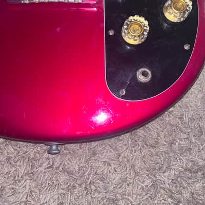 Gibson Sonex-180 Deluxe 1982 - Candy Apple Red + Original Case! image 3