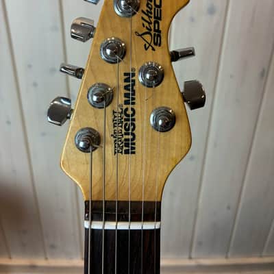 Ernie Ball Music Man Silhouette Special HSS 1993 - Honey Burst image 4