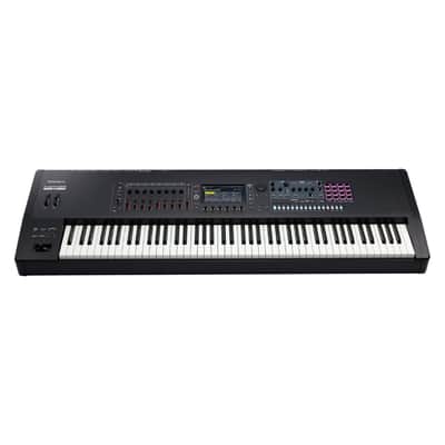 Roland FANTOM-8EX 88-Key Semi-Weighted Synthesizer with 7000 Onboard Sounds, 16 RGB Pads and Stereo Vocoder with 32 Bands image 2