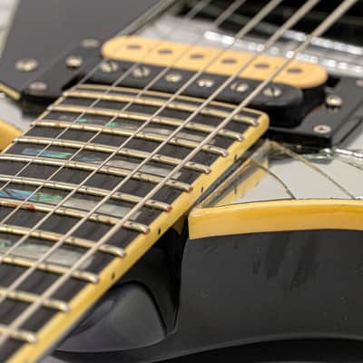 2010 Washburn PS1800 Paul Stanley Cracked Mirror Signature Guitar – Gigbag image 8
