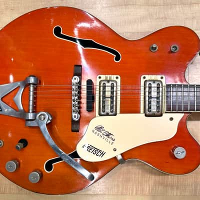 Gretsch 6120 Chet Atkins Nashville Hollowbody Double-Cut 1967 - Western Orange image 2