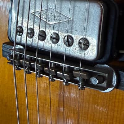 Hofner President E2 Thin Early 1960s - Brunette image 8