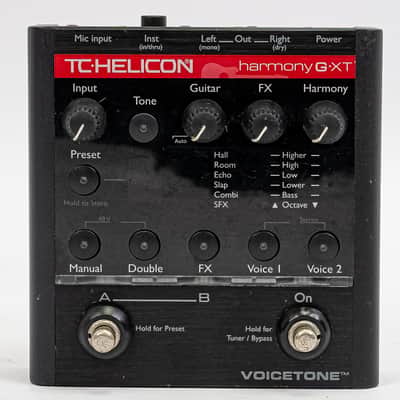 TC-Helicon VoiceTone Harmony-G XT Vocal Effects Pedal – with Power Supply image 2