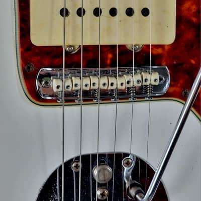 1964 Fender Jazzmaster Pre-CBS - White Refin with Matching Headstock image 13