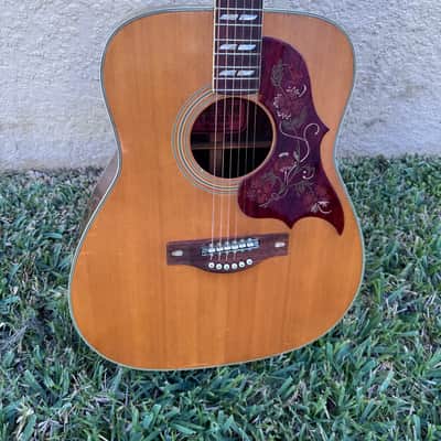 1970 Yamaha FG-300 Nippon Gakki Red Label Natural Original Case🔥 image 3
