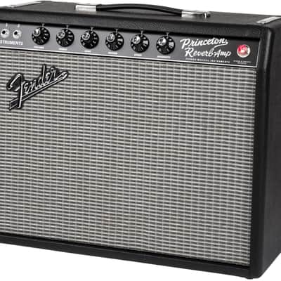 Fender '65 Princeton Reverb 15-watt 1x10'' Guitar Combo Amplifier image 2