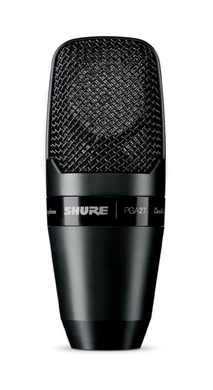Shure PGA27 Cardioid Large Diaphragm Side-Address Condenser Microphone image 1