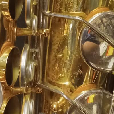 Vito YAS Alto Saxophone Clone serial 041809 - Lacquer image 6