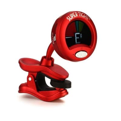 Snark Tuner Acoustic Electric Guitar ST-2 RE Clip Red Chromatic Instrument image 4