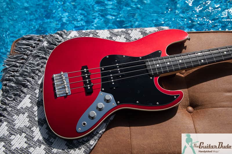 Fender AJB Aerodyne Jazz Bass w Matching Headstock - Made in Japan - Pro Set Up w Perfect Frets/Action/Intonation! image 1