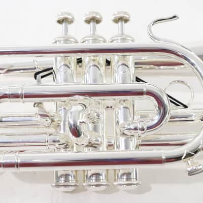 Bach Model 184SL Stradivarius Shepherds Crook Cornet SN 753494 OPEN BOX image 8