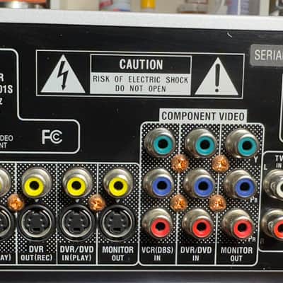 JVC RX-D201S Dolby Digital Amplifier Reciever Tested – AS-IS image 6