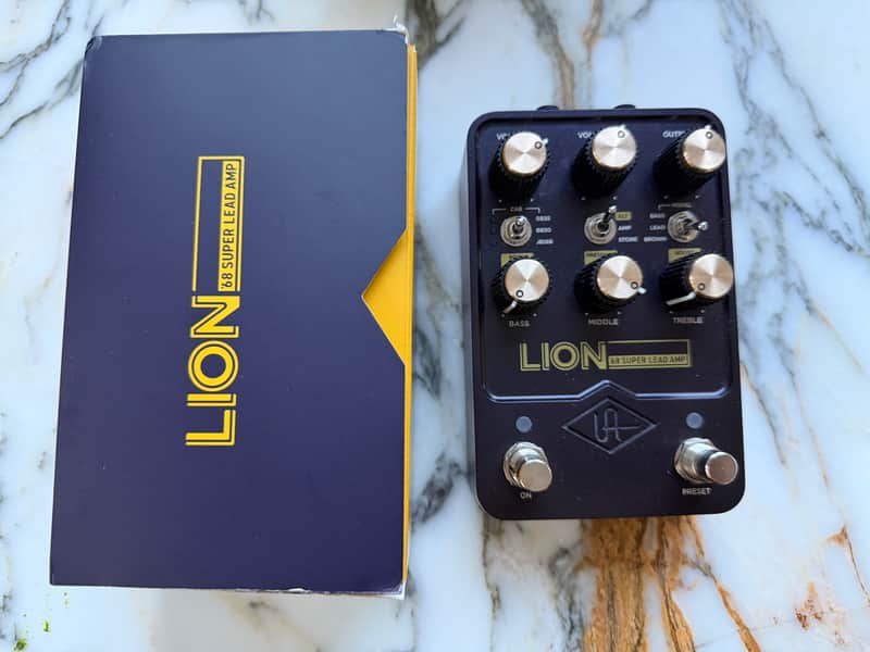 Universal Audio Lion '68 Super Lead Amp 2023 - Present - Black image 1