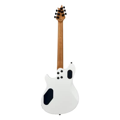 EVH Wolfgang WG Standard T.O.M. Electric Guitar - Cream White w/ Baked Maple FB image 8
