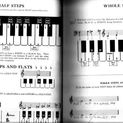 MODERN COURSE For The Piano, The First Grade John Thompson Book Something New, The Study of the Piano, Antique the Willis Music Co. Book image 6