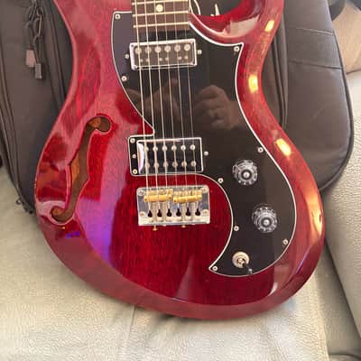 PRS S2 Vela Semi-Hollow with Narrowfield Pickup 2026 - Present - Vintage Cherry image 1