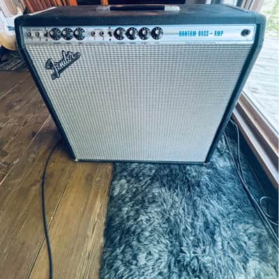 Fender Bantam Bass 2-Channel 30-Watt 1x15" Guitar Combo 1969 - 1971 - Silverface image 2