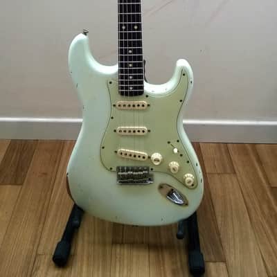 Fender Stratocaster Relic 62 John Cruz Masterbuilt Limited Edition Sonic Blue image 2