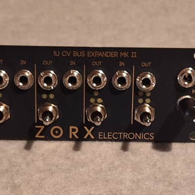 Zorx Electronics 1U CV Bus MK II 84HP W/LFO, MIX OUT Buffered Mult for Eurorack Modular Synthesizer synth analog image 8
