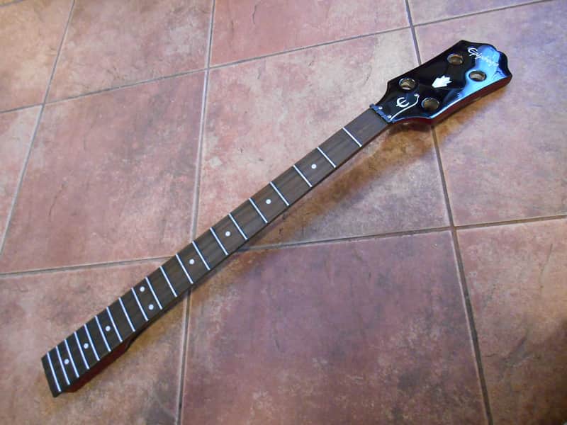 Epiphone by Gibson EB-0 Electric Bass Guitar Neck. Cherry. Project. Free Shipping. image 1