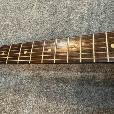 Harmony H1215 Archtone 1944 - 1971 - Dark Brown Sunburst image 4