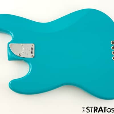Fender American Professional II Jazz Bass BODY & HARDWARE, Miami Blue image 3