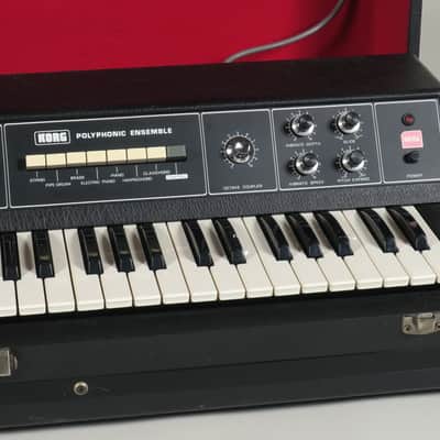 Korg PE-1000 Polyphonic Ensemble + FK-4 Traveler Controller Pedal + glide switch (serviced) image 8