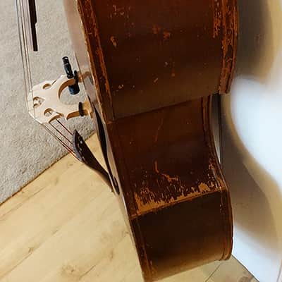 Kay C-1 Upright Bass 1953, very nice, with Realist PU, bow, bag image 9
