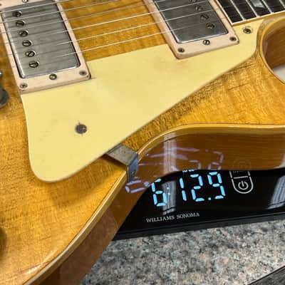 2026 Gibson 1959 Les Paul Standard Chambered Antique Natural Heavy Aged Murphy Lab image 4