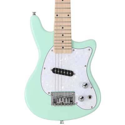 Glarry 30inch Mini Kids Electric Guitar w/5W Amplifier Light Green image 6
