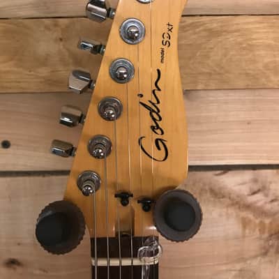 Godin SDxt Electric Guitar Black image 4