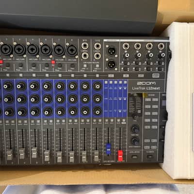 Zoom LiveTrak L12next Digital Mixer 2026 - Black image 3