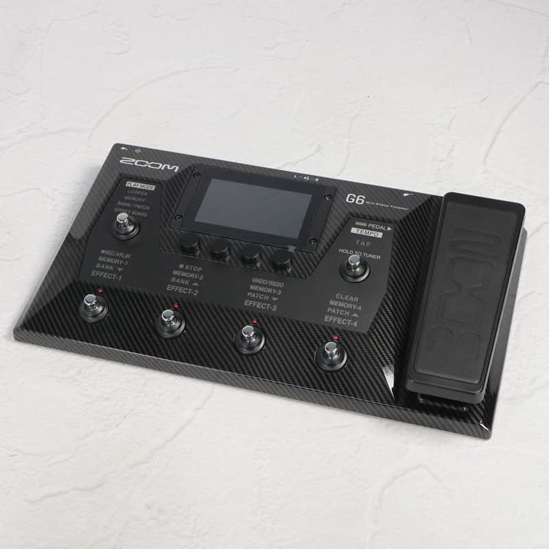 ZOOM G6 Multi-Effects Processor (Floor-Type) [C62015386] | Reverb