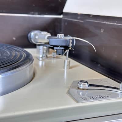 Vintage Pioneer PL-6A Idler Drive Turntable w/ Dust Cover image 5