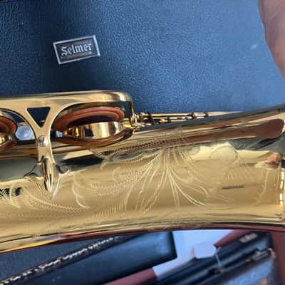 Vintage 1972 Selmer Mark Six Tenor Saxophone, 99% original American Lacquer, New Pads; with Original Case, Mouthpiece image 9