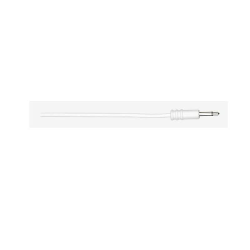 ALM Custom 3.5mm Male Mono Patch Cables (60cm, white, pack of 5) image 1