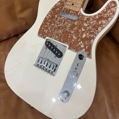 Fender Classic Series '60s Telecaster with Rosewood Fretboard 2015 - Olympic White with custom pick guard image 2
