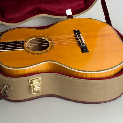 Fraulini Ermida Flat Top Acoustic Guitar (2020), ser. #E-256, Ameritage hard shell case. image 12