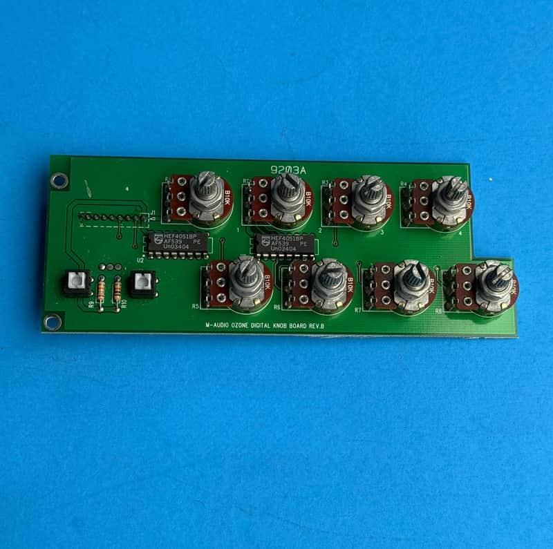 M-AUDIO OZONE MIDI Controller Keyboard Part: Digital Knob Circuit Board [9203A] image 1