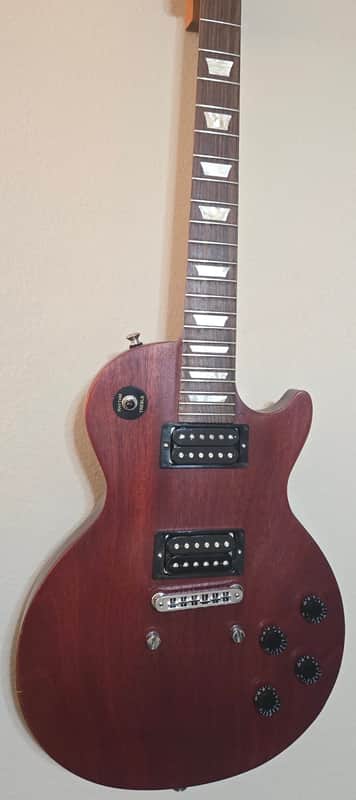 Upgraded 2007 Gibson Les Paul Studio Worn Cherry with hardshell case image 1