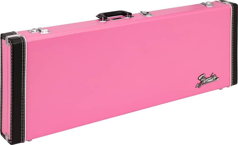 Fender Joe Strummer Strat/Tele Case Pink Leopard image 1