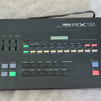 Yamaha RX15 Digital Rhythm Programmer 1980s - Black