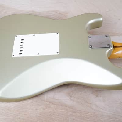 Fender ST-57 Stratocaster Reissue CIJ 1996 Aged Inca Silver Japan w/ Bag image 10