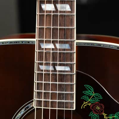Gibson Dove Anniversary Limited Edition Acoustic/Electric Guitar - Cremona Burst with Hardshell Case image 10