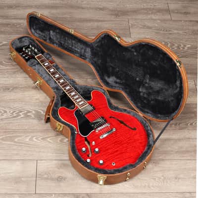 Gibson ES-335 60's Cherry Highly Figured Block inlay Left Hand 2020 image 2